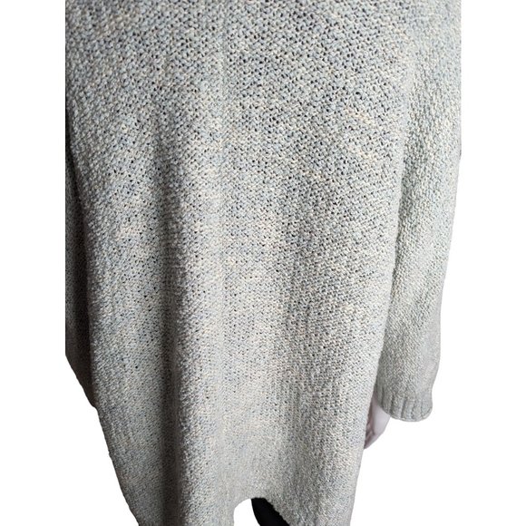 Pure Jill Mint Green Open Front Cardigan Cotton/Poly Blend Loose Knit Sz S - Picture 5 of 9